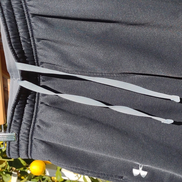 Men's Under Armor Loose Black Warm-Up Pants Storm 1 S - Picture 4 of 8